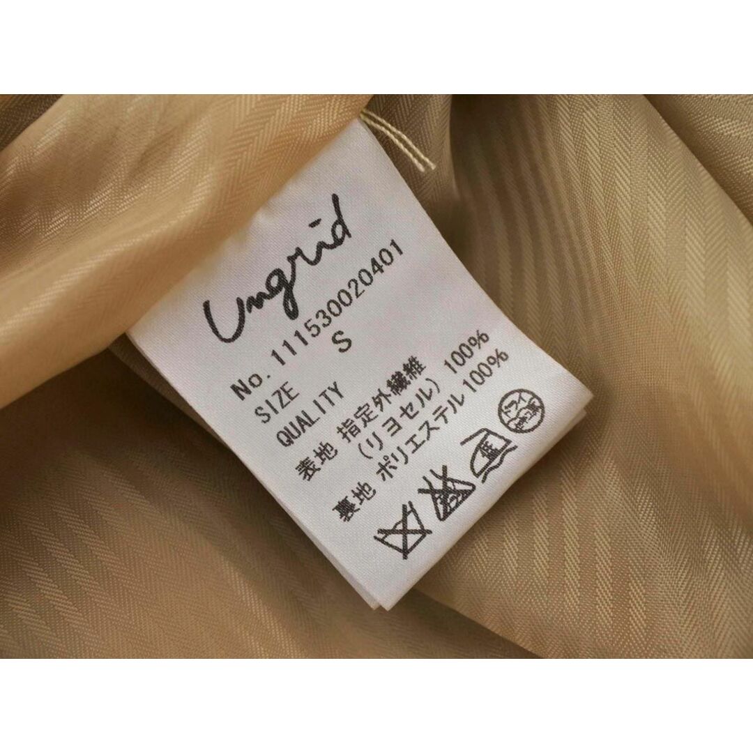 Ungrid(アングリッド)のUngrid アングリッド ロング フレア トレンチ コート sizeS/ベージュ ■◇ レディース レディースのジャケット/アウター(ロングコート)の商品写真