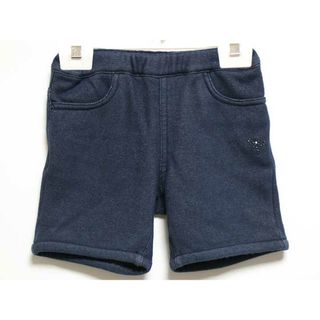 ハッカ(HAKKA)の【値下げ!】‡ハッカキッズ/HAKKA kids‡110cm ショートパンツ/ハーフパンツ/半ズボン/短パン 紺 裏起毛【中古】子供服 キッズ kids 女の子 秋冬 701132 bottoms(パンツ/スパッツ)