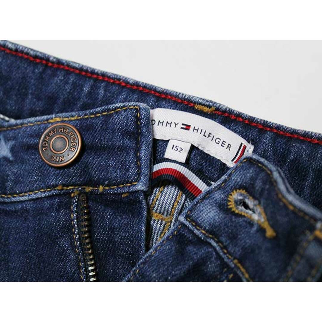 TOMMY HILFIGER(トミーヒルフィガー)の【値下げ!】‡トミーヒルフィガー/TOMMY HILFIGER‡152cm ジーンズ/デニムパンツ インディゴ【中古】子供服 キッズ kids ジュニア 女の子 春夏秋冬 701132 bottoms キッズ/ベビー/マタニティのキッズ服女の子用(90cm~)(パンツ/スパッツ)の商品写真