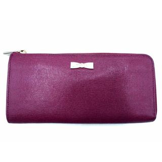 フルラ(Furla)のFURLA フルラ レザー ラウンドジップ 長 財布 紫 ■■ レディース(財布)