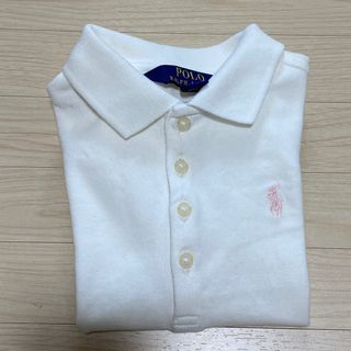 ポロラルフローレン(POLO RALPH LAUREN)のポロ　長袖　ポロシャツ　美品　(ブラウス)