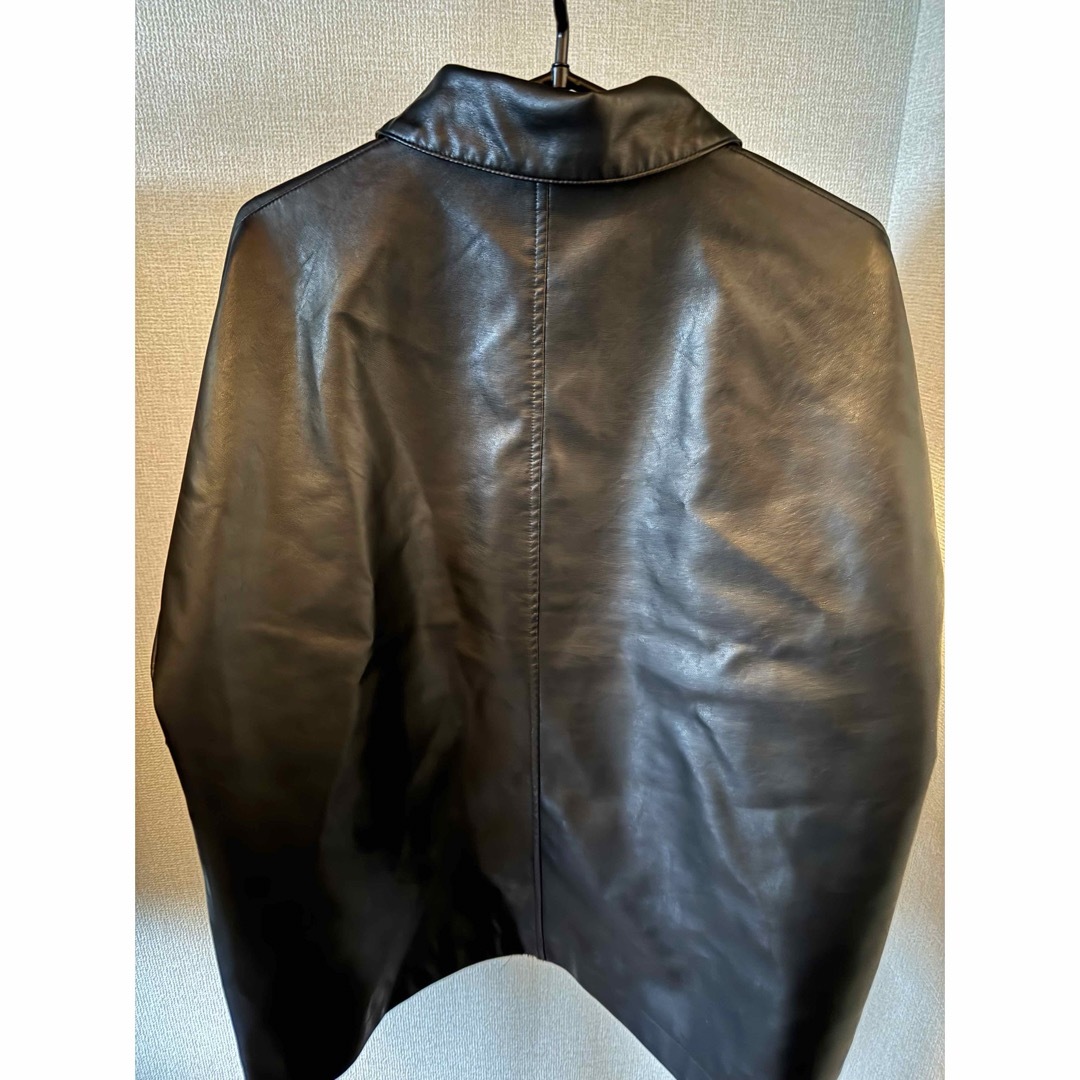 PUレザー ライダースジャケット メンズのジャケット/アウター(ライダースジャケット)の商品写真