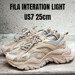 フィラ(FILA)のFILA フィラ イントレーションライト 25cm ユニセックス 厚底スニーカー(スニーカー)