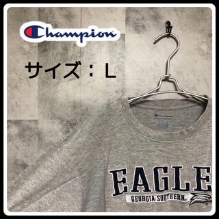 Champion - チャンピオン champion Tシャツ M〜L 灰色 グレー 半袖