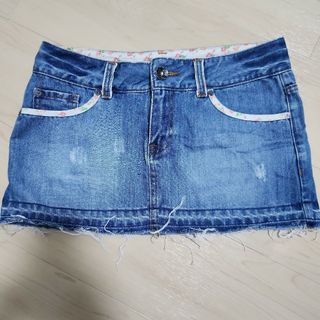 ロキシー(Roxy)のROXYデニムミニスカート(ミニスカート)