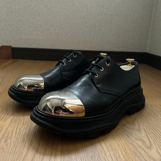  Alexander mcqueen レザーシューズ　アレクサンダーマックイーン