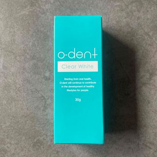 オーデント　クリアホワイト　o-dent  clear white(歯磨き粉)