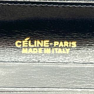 エレガントな貴女に CELINE セリーヌ マカダム柄 別珍 レザー 長財布