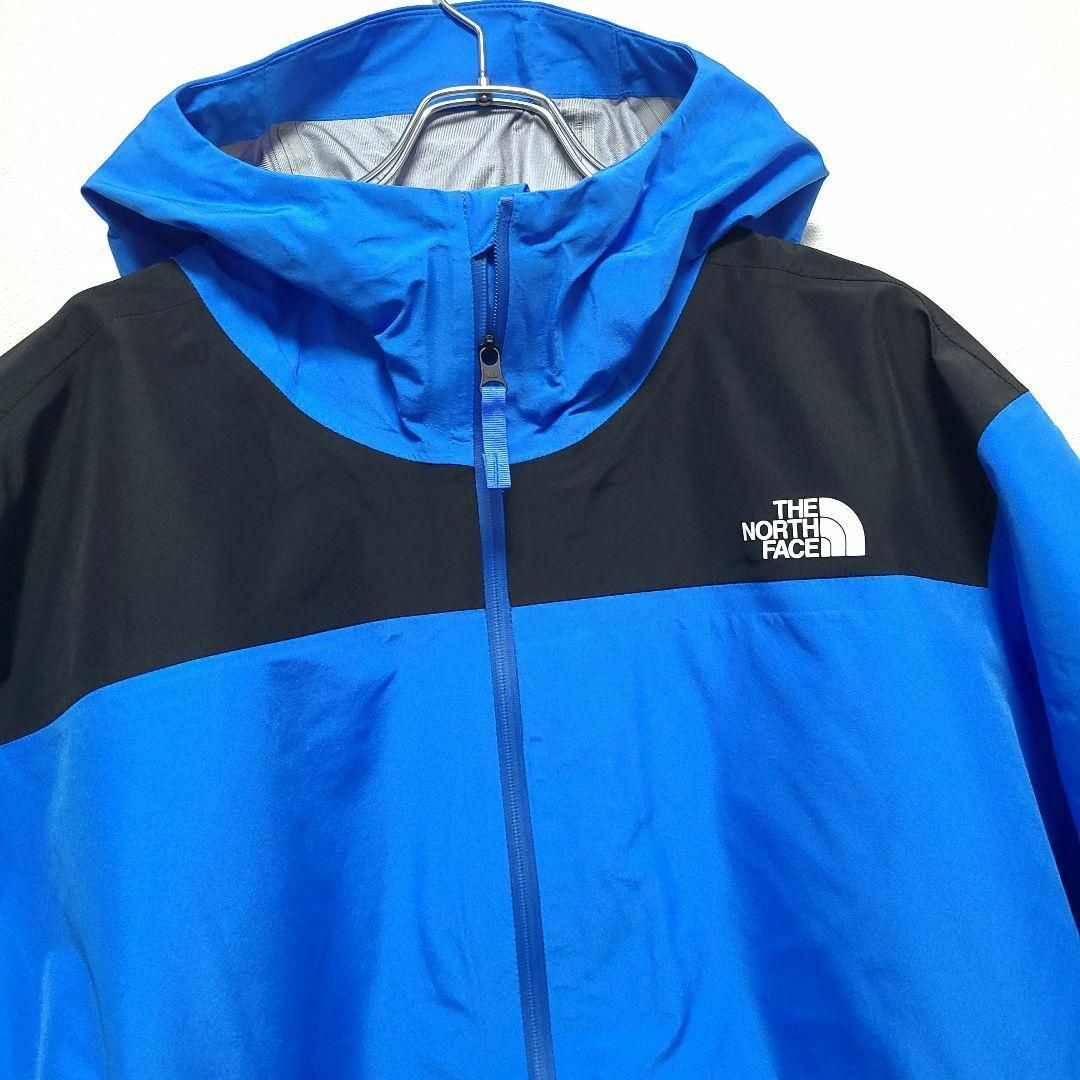 THE NORTH FACE(ザノースフェイス)の4XL 新品 アメリカ USA ノースフェイス マウンテンジャケット 黒 ブルー メンズのジャケット/アウター(マウンテンパーカー)の商品写真