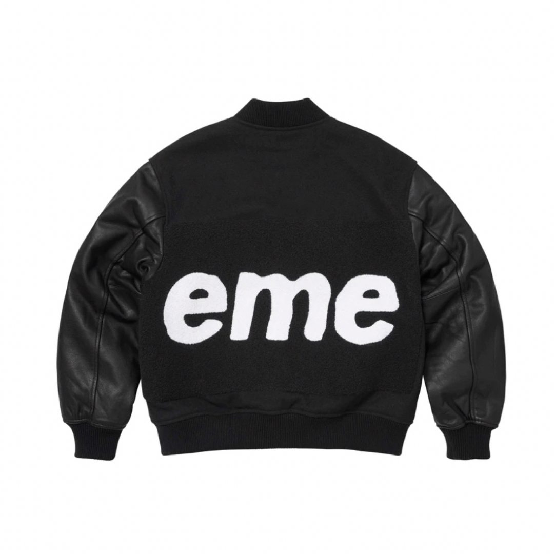 Supreme(シュプリーム)のSupreme Big Logo Varsity Jacket "Black" メンズのジャケット/アウター(スタジャン)の商品写真