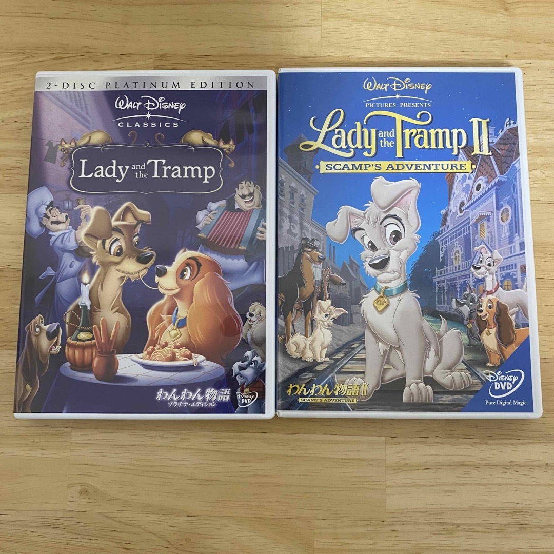 Disney(ディズニー)のわんわん物語1.2 ディズニー DVD エンタメ/ホビーのDVD/ブルーレイ(アニメ)の商品写真