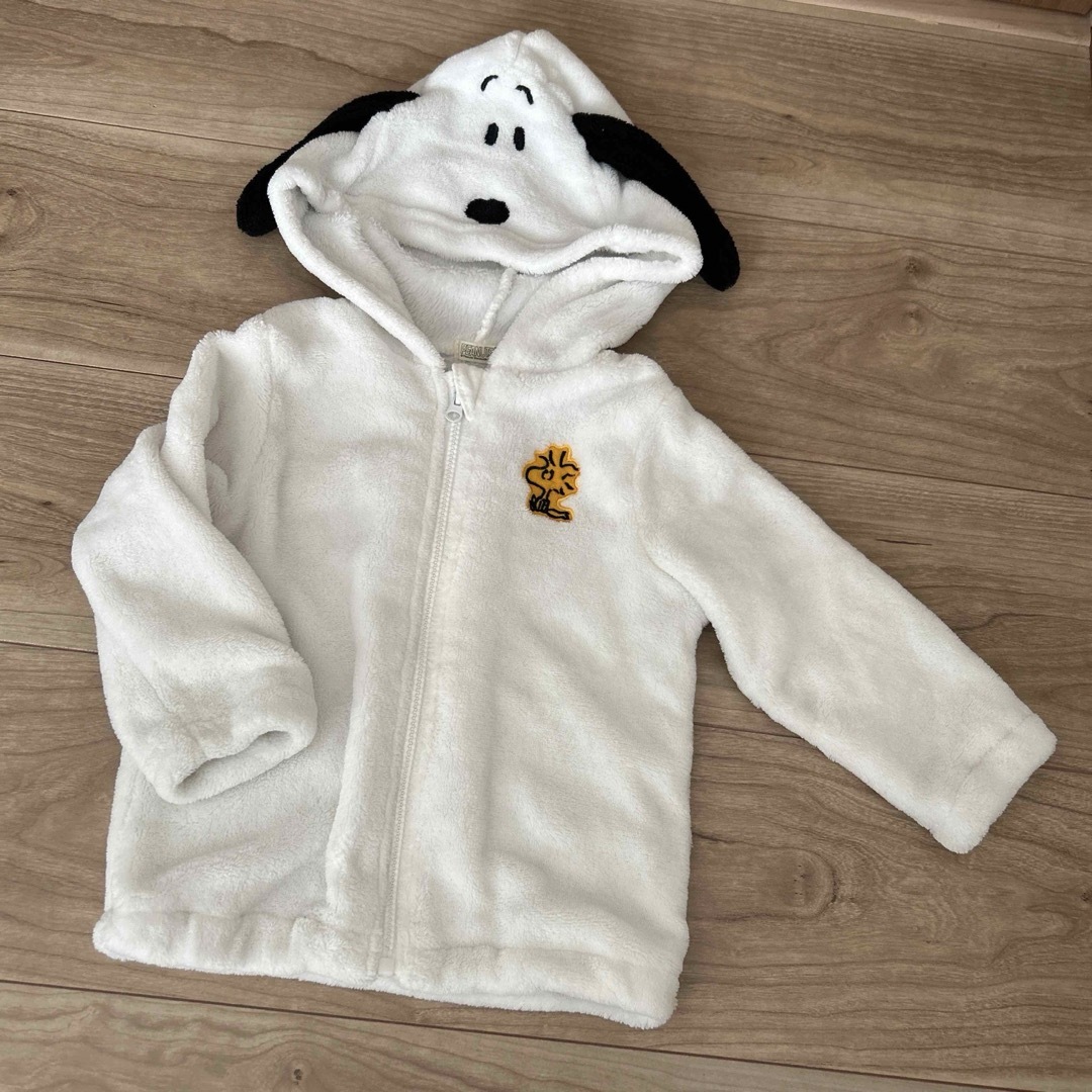 SNOOPY(スヌーピー)のSNOOPY モコモコセットアップ キッズ/ベビー/マタニティのベビー服(~85cm)(その他)の商品写真