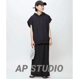 【AP STUDIO】極美品★sleeveless hoodie