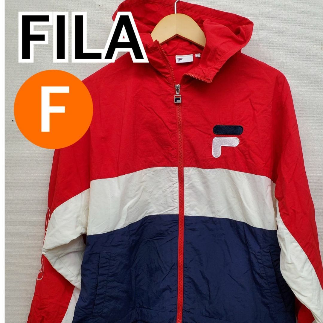 FILA(フィラ)のFILA ジャンパー ブルゾン ジャケット トリコロールカラー F【CT113】 レディースのジャケット/アウター(ナイロンジャケット)の商品写真