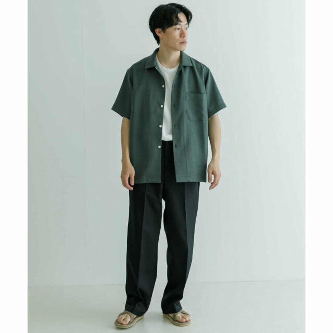 URBAN RESEARCH(アーバンリサーチ)の【CHARCOAL】【L】ダブルクロスストレッチスラックス メンズのパンツ(その他)の商品写真