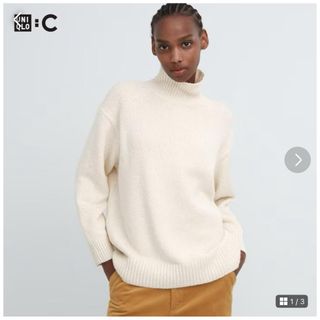 ユニクロ(UNIQLO)のUNIQLOC ソフトハイネックセーター(ニット/セーター)