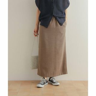 アーバンリサーチドアーズ(URBAN RESEARCH DOORS)の【BROWN】ツイードストレートロングスカート(ロングスカート)