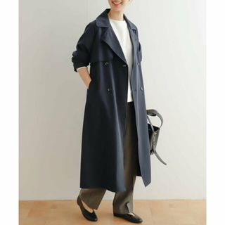 アーバンリサーチドアーズ(URBAN RESEARCH DOORS)の【NAVY】ロングトレンチコート(トレンチコート)