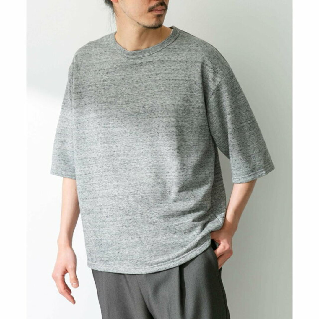 Sonny Label(サニーレーベル)の【ネイビー】JAPAN MADE ショートスリーブプルオーバー メンズのトップス(Tシャツ/カットソー(半袖/袖なし))の商品写真