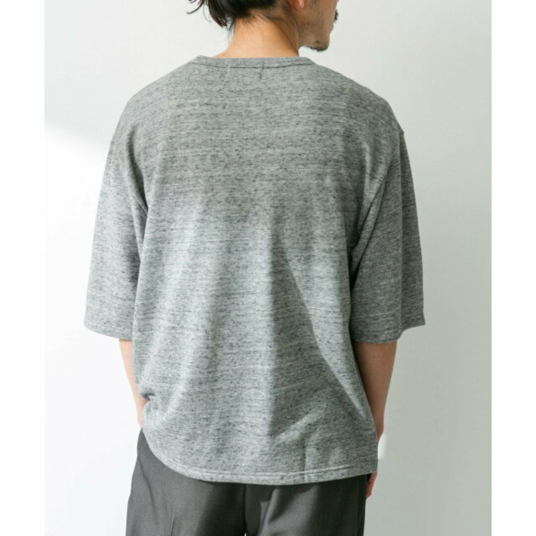 Sonny Label(サニーレーベル)の【ネイビー】【L】JAPAN MADE ショートスリーブプルオーバー メンズのトップス(Tシャツ/カットソー(半袖/袖なし))の商品写真