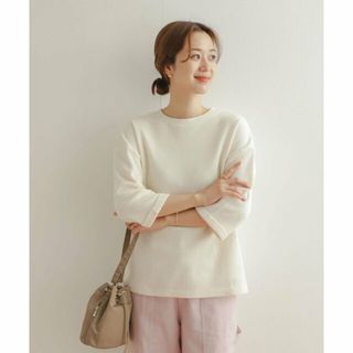 アーバンリサーチドアーズ(URBAN RESEARCH DOORS)の【IVORY】コットンアゼカットプルオーバー(カットソー(長袖/七分))