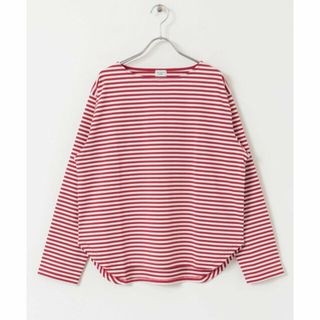 アーバンリサーチドアーズ(URBAN RESEARCH DOORS)の【OFF × RED】ラウンドヘムボーダーロングTシャツ(カットソー(長袖/七分))