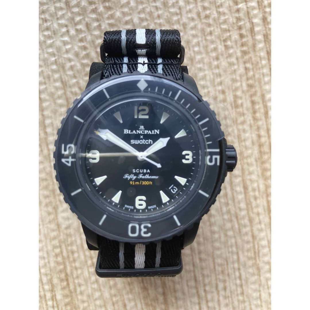 swatch(スウォッチ)のBlancpain X Swatch OCEAN OF STORMS メンズの時計(腕時計(アナログ))の商品写真