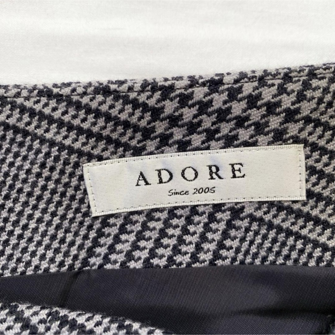 ADORE(アドーア)のADORE アドーア ワンショルダージャンパースカート ワンピース 38サイズ レディースのスカート(ロングスカート)の商品写真