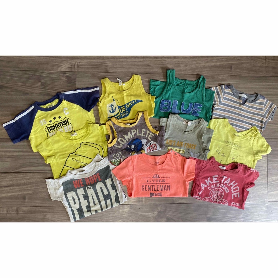 babyGAP(ベビーギャップ)のまとめ売り／男の子８０㎝ キッズ/ベビー/マタニティのキッズ服男の子用(90cm~)(その他)の商品写真