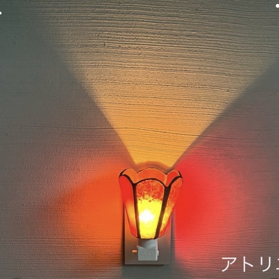りょう様専用☆ドレーピングランプとおやすみランプ インテリア/住まい/日用品のライト/照明/LED(フロアスタンド)の商品写真