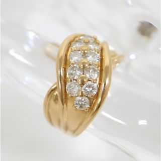 【Jewelry】K18 ダイヤリング D1.02ct 13号/hm10213tg(リング(指輪))