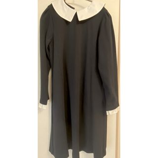 ユニクロ(UNIQLO)の【即購入可】ユニクロ GIRLSジャージーワンピース（フォーマル）(ひざ丈ワンピース)