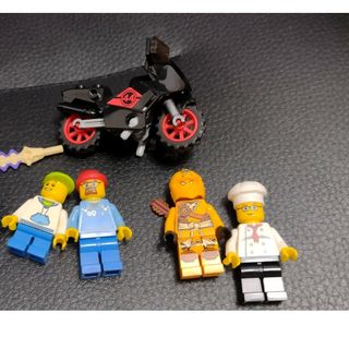 レゴ(Lego)のレゴ　ミニフィグ　バイク　まとめ売り　LEGO　正規品(知育玩具)