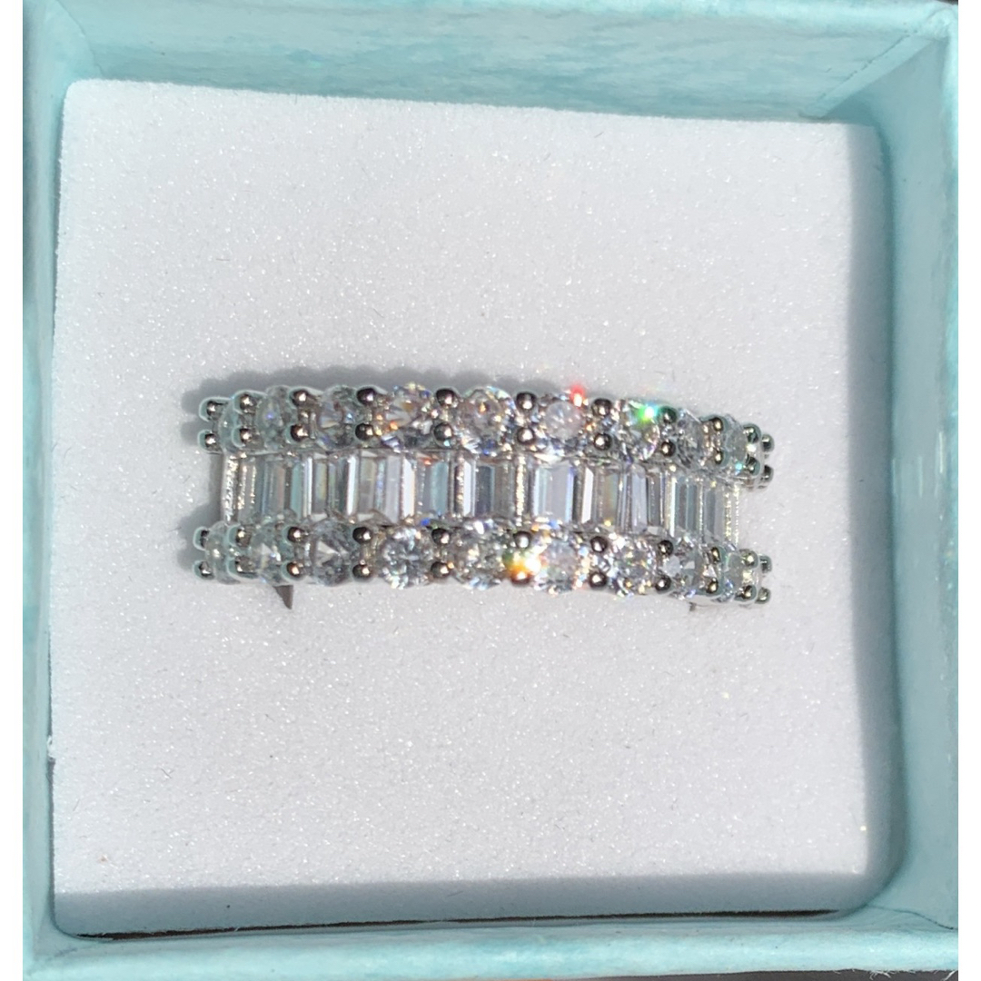 ジルコニアブライダルリングお誕生日プレゼント結婚式エレガントsilver☆e レディースのアクセサリー(リング(指輪))の商品写真
