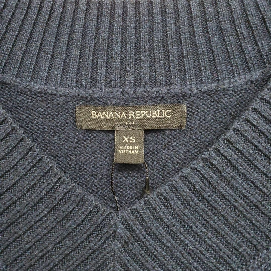 Banana Republic(バナナリパブリック)の【新品】BANANA REPUBLIC ニット Vネック XS【CT106】 レディースのトップス(ニット/セーター)の商品写真