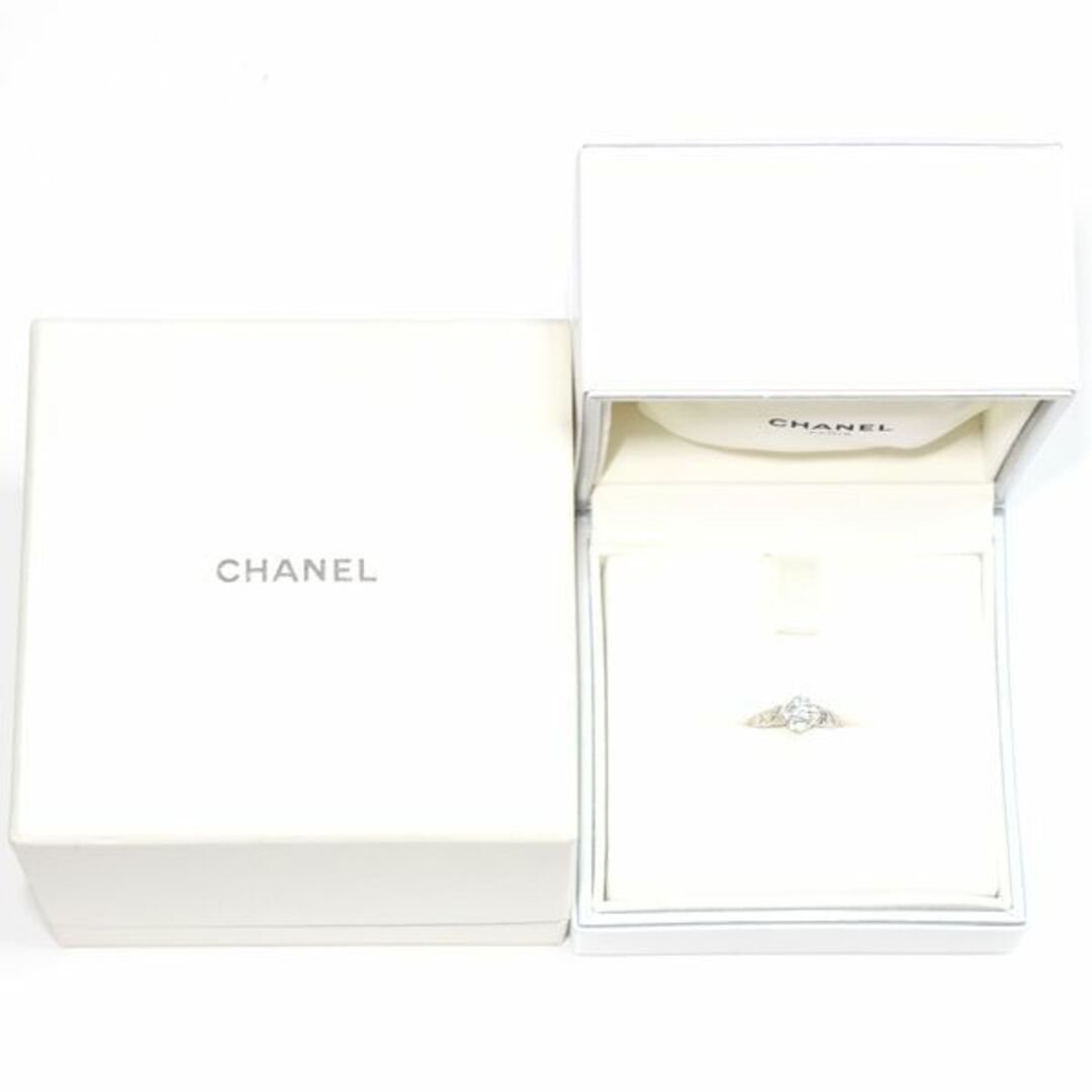 CHANEL(シャネル)のシャネル ココクラッシュ ダイヤモンド 0.25ct E-VVS2-3EX リング #47 Pt950 レディースのアクセサリー(リング(指輪))の商品写真