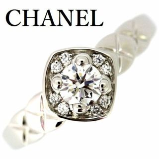 シャネル(CHANEL)のシャネル ココクラッシュ ダイヤモンド 0.25ct E-VVS2-3EX リング #47 Pt950(リング(指輪))