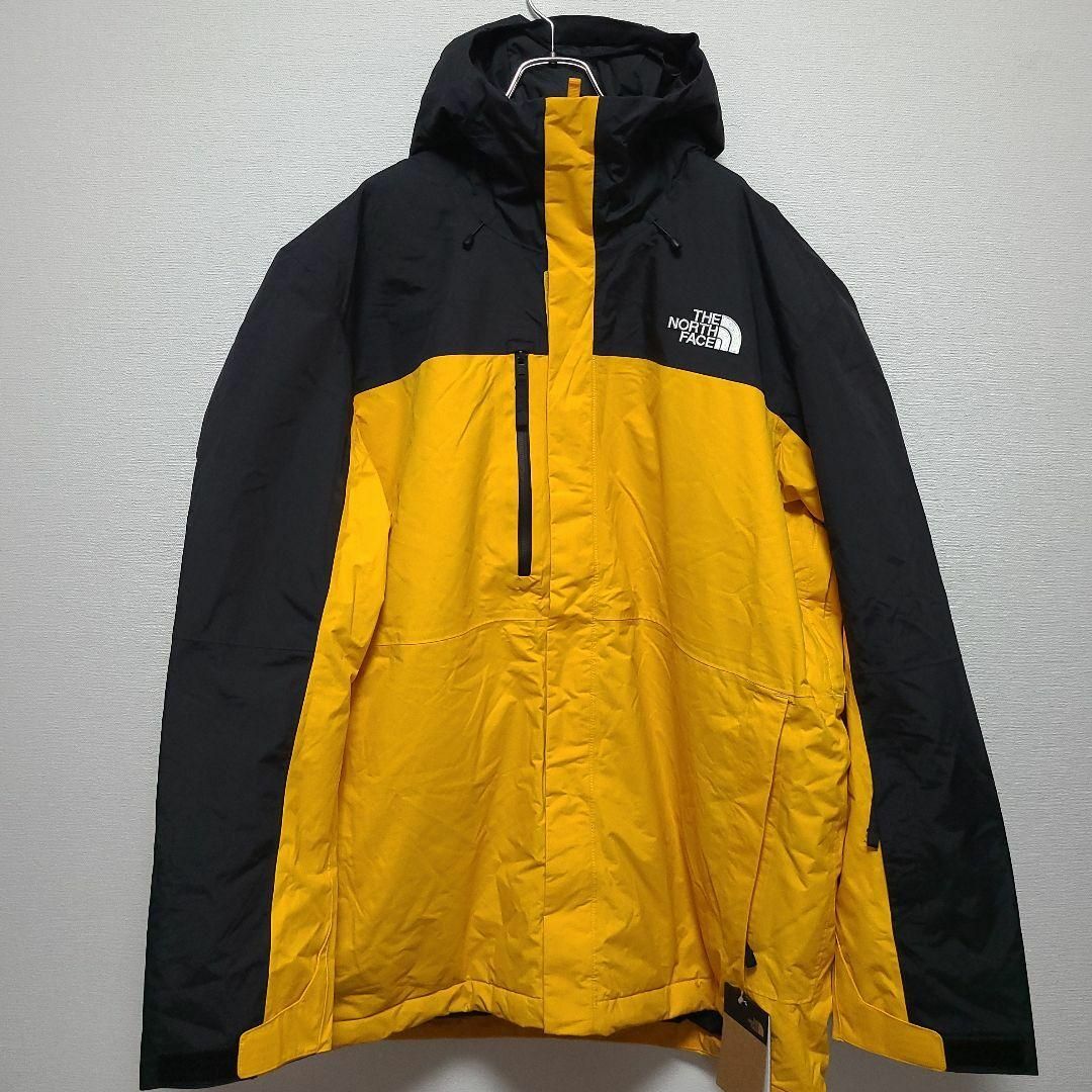 THE NORTH FACE(ザノースフェイス)の3XL 新品 アメリカ ノースフェイス ジャケット オレンジ イエロー USA メンズのジャケット/アウター(マウンテンパーカー)の商品写真