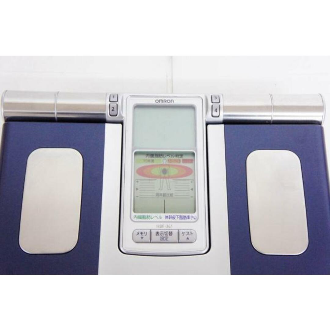 中古】OMRONオムロン 体重体組成計 カラダスキャン HBF-361 体重 中古】OMRONオムロン 体重体組成計 カラダスキャン HBF-361 体重