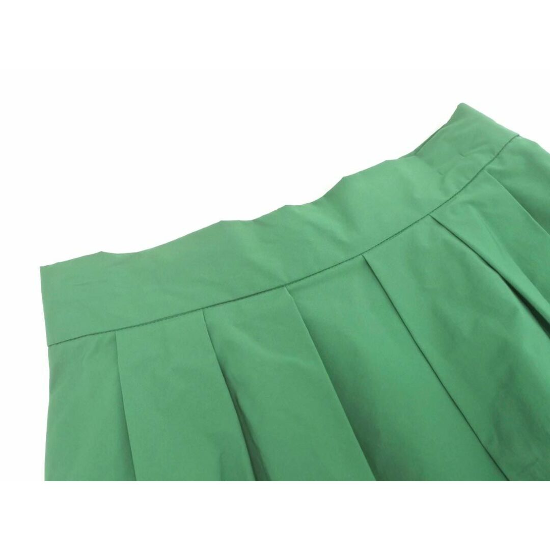 NATURAL BEAUTY BASIC(ナチュラルビューティーベーシック)のN. エヌ ナチュラルビューティーベーシック フレア スカート sizeM/緑 ■■ レディース レディースのスカート(ロングスカート)の商品写真