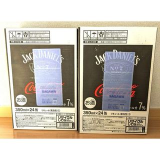 JACK DANIEL'S - 新品　ジャックダニエル＆コカコーラ　2ケース(48本)