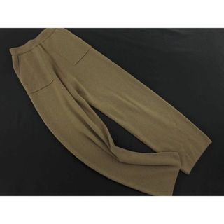 プラステ(PLST)のPLST プラステ ウール混 ニット パンツ sizeS/グレージュ ◇■ レディース(その他)