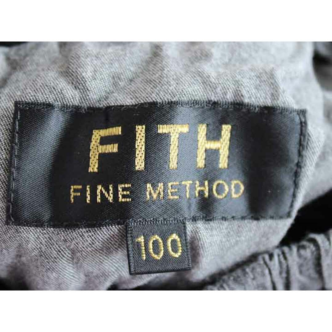 FITH(フィス)の†フィス/FITH†100cm ショートパンツ/ハーフパンツ/半ズボン/短パン 黒【中古】子供服 キッズ kids  男の子 春夏 414032 bottoms キッズ/ベビー/マタニティのキッズ服女の子用(90cm~)(パンツ/スパッツ)の商品写真