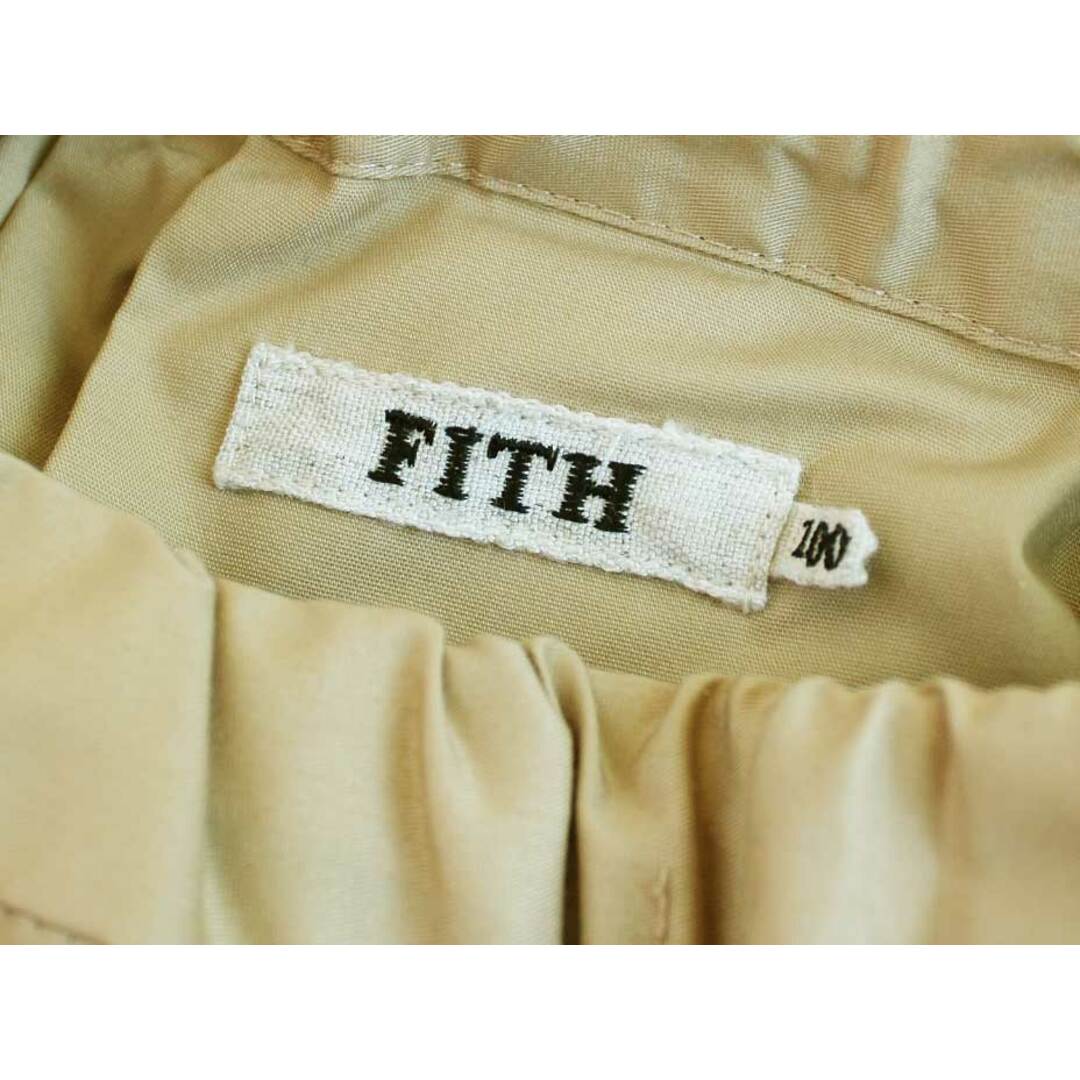 FITH(フィス)の新品 未使用品[フィス/FITH]100cm 半端丈パンツ ベージュ '21年製 子供服 キッズ kids 男の子 女の子 春夏 bottoms 722042 キッズ/ベビー/マタニティのキッズ服女の子用(90cm~)(パンツ/スパッツ)の商品写真