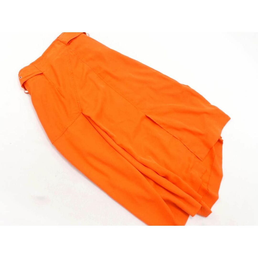 socolla ソコラ ベルト タック ロング スカート size1/オレンジ ■◇ レディース レディースのスカート(ロングスカート)の商品写真