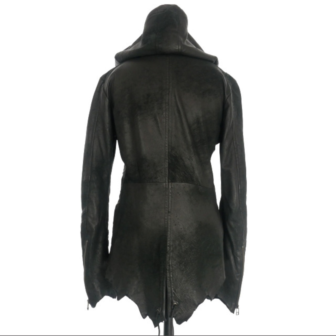 14th Addiction CROSS ZIP HOODED JACKET 0 ライダースジャケット 14th Addiction CROSS ZIP HOODED JACKET 0 ライダースジャケット