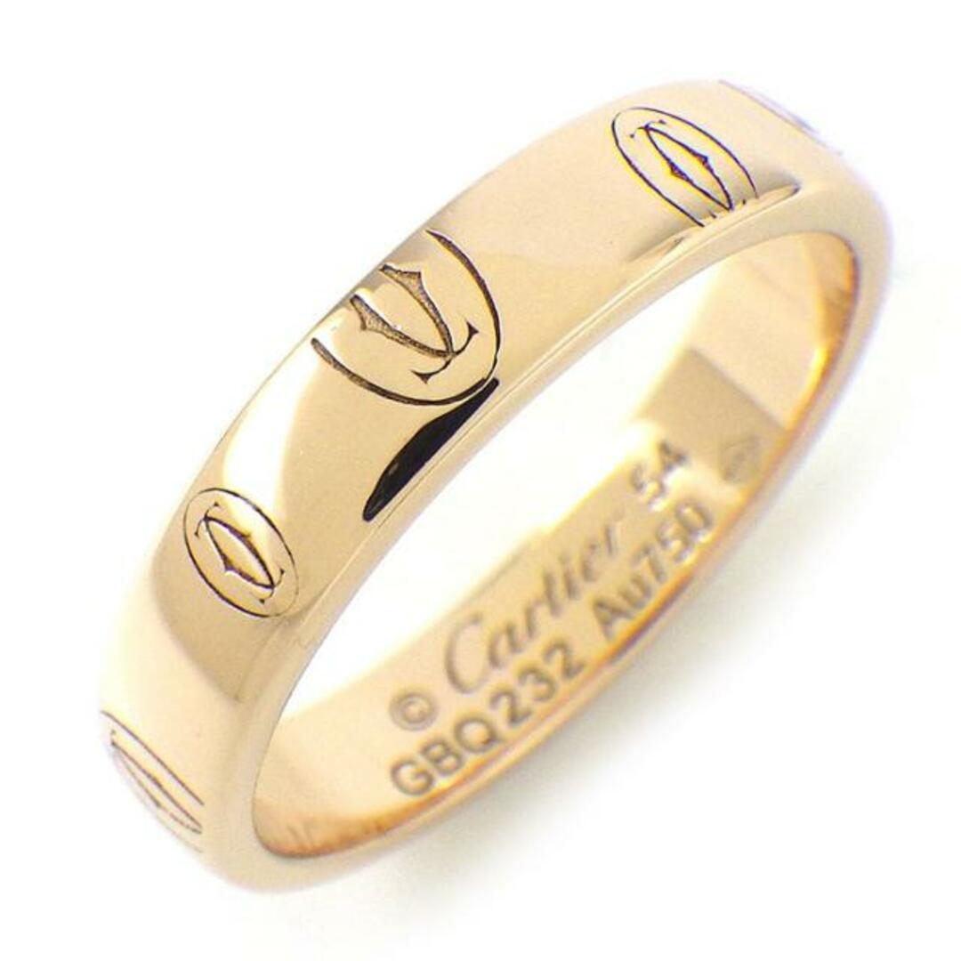 Cartier(カルティエ)のカルティエ Cartier リング ハッピーバースデー SM C2 2C ロゴ K18PG 14号 / #54 【中古】 レディースのアクセサリー(リング(指輪))の商品写真