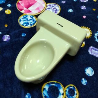 トウトウ(TOTO)のTOTO 便器 サンプル ミニチュア　ハーベストグリーン(その他)