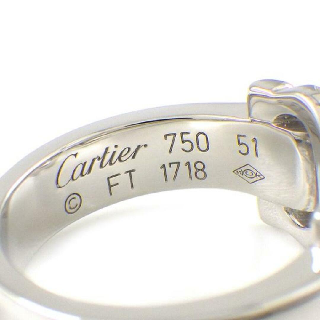 Cartier(カルティエ)のカルティエ Cartier リング ブークルセ C C2 2C K18WG 11.5号 / #51 【中古】 レディースのアクセサリー(リング(指輪))の商品写真