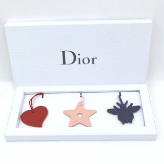 カルティエ(Cartier)のDior / ディオール ◆チャーム レザー スター ハート ハチ ノベルティ ブランド【中古】 [0220425503](チャーム)